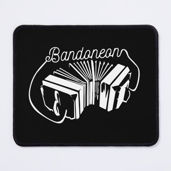 Item preview, Image of bandoneon in white designed and sold by munaykidisenios.