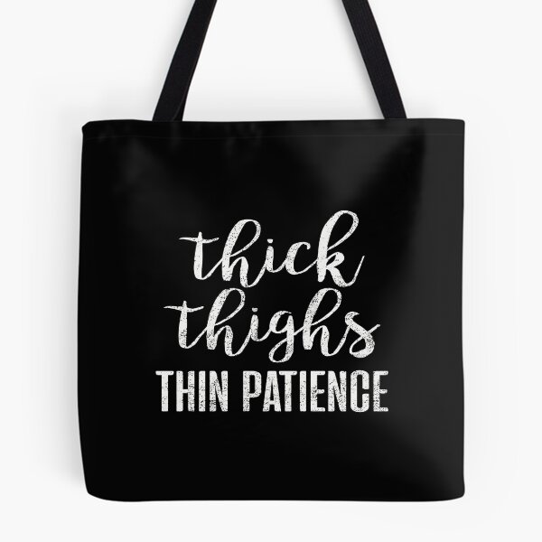 Item preview, Thick Thighs Thin Patience Hoodie Shirt designed and sold by soapeselvi.