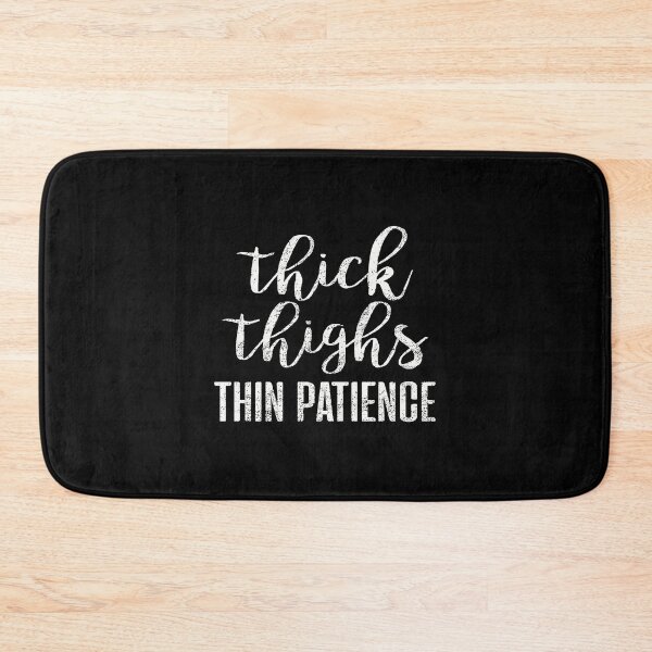 Item preview, Thick Thighs Thin Patience Hoodie Shirt designed and sold by soapeselvi.