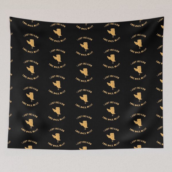 Item preview, I Just Freaking Love Owls Ok? designed and sold by QLityProducts.