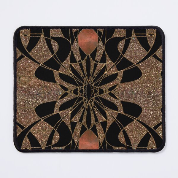 Item preview, Art Deco retro pattern of glittering Art Nouveau antique designed and sold by Xarah.