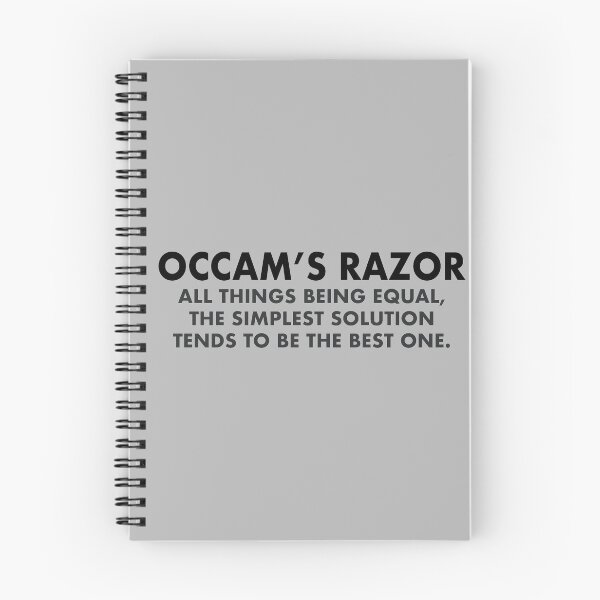 Item preview, Occam's Razor Definition designed and sold by Epic Love Designs.