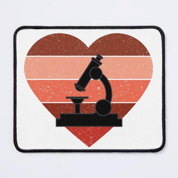 Item preview, HEART SHAPED RETRO TEXTURED SUNSET MICROSCOPE designed and sold by Hippiesole.