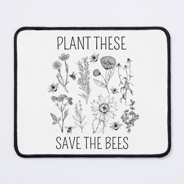 Item preview, Save The Bees - Butterfly Flower designed and sold by GionaSophia.