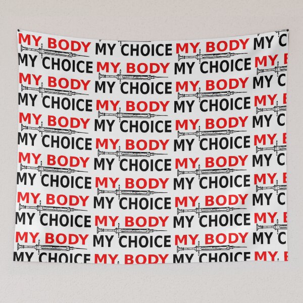 Item preview, MY BODY MY CHOICE W NEEDLE designed and sold by CRINGEWORTHY TEES.