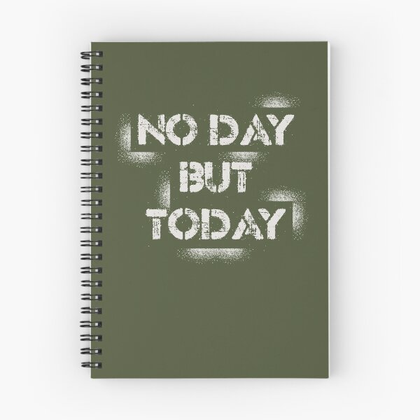 Item preview, No Day But Today - gray (t) designed and sold by JRP Design.