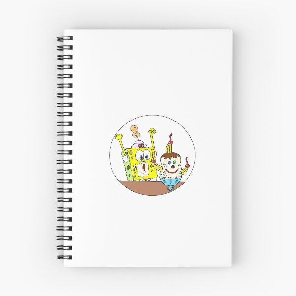 Item preview, O Waiter - Drunk on Ice Cream Spongebob - ice cream sundae, banana split designed and sold by pieces2treasure.