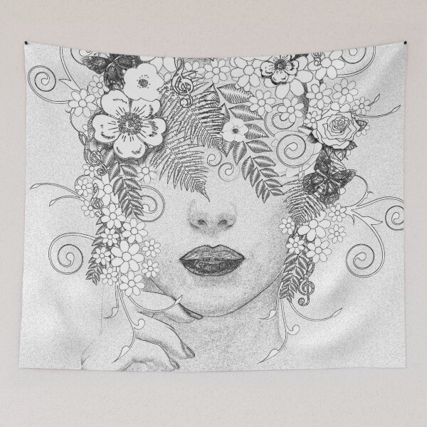 Item preview, Watercolor Woman designed and sold by PatiMN.