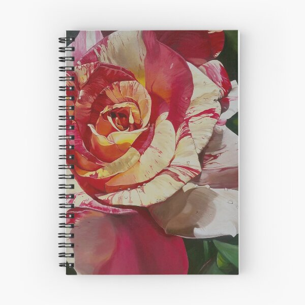 Item preview, A beautifully patterned red rose. designed and sold by MarciaPynerArt.