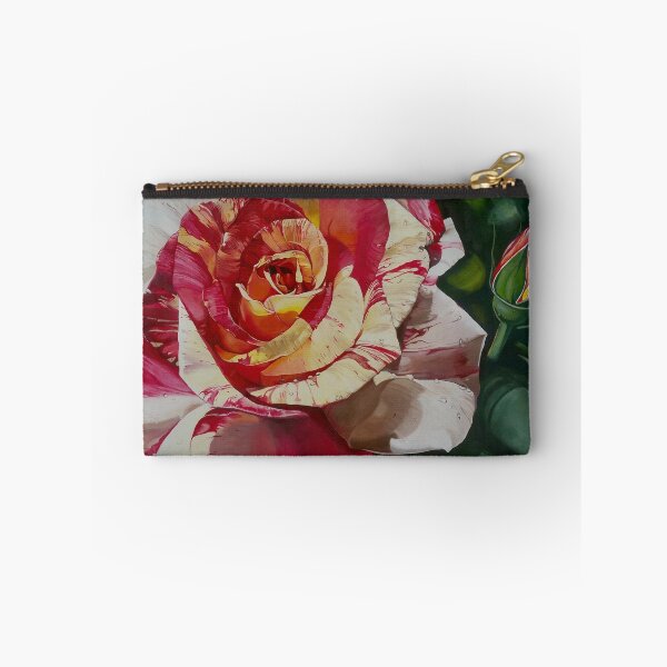 Item preview, A beautifully patterned red rose. designed and sold by MarciaPynerArt.