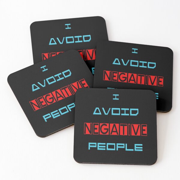 Item preview, Avoid Negative People designed and sold by Gaelashirts.