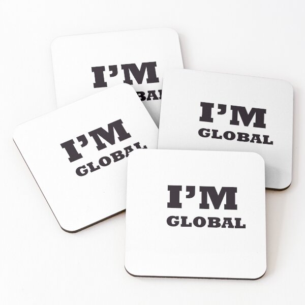 Item preview, I'm Global, Global Society Gift Idea  designed and sold by tawscolors.