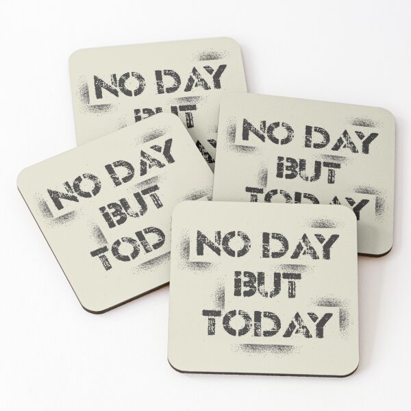 Item preview, No Day But Today - black (t) designed and sold by JRP Design.