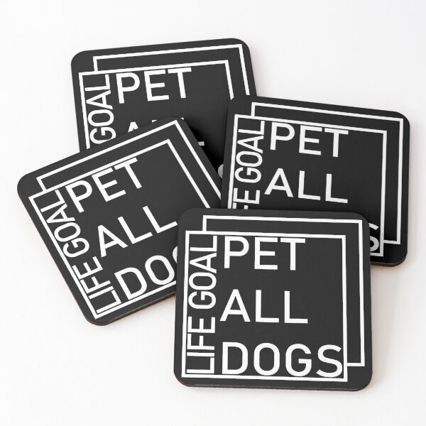 Item preview, Life Goal Pet All The Dogs designed and sold by Tarzanfunworld.