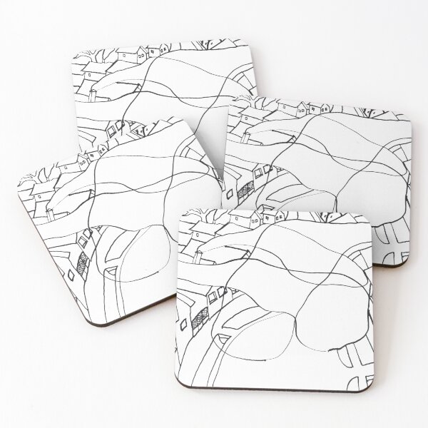 Item preview, The Smoke from the Stoves floods the Village designed and sold by Istvan Ocztos.