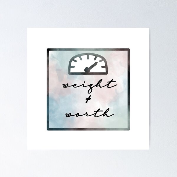 Item preview, Weight does not equal worth  designed and sold by Healing Haven.