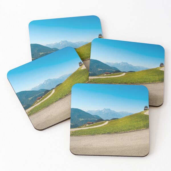 Item preview, road u-turn in the swiss Alps designed and sold by svanaerschot.
