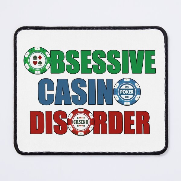 Item preview, Obsessive Casino Disorder designed and sold by Epic Love Designs.