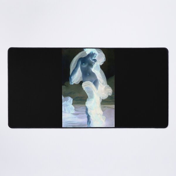 Evening Mood painting by William-Adolphe Bouguereau Desk Mat