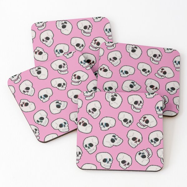 Item preview, Skulls on Pink designed and sold by Rich Hague.