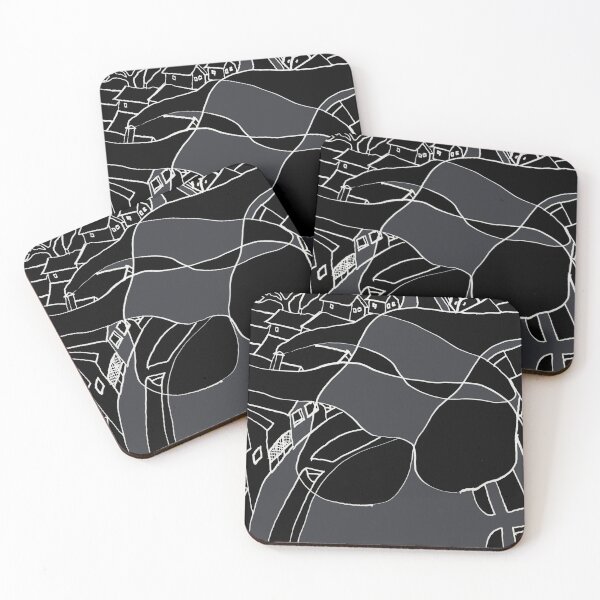 Item preview, The Smoke from the Stoves floods the Village at Night designed and sold by Istvan Ocztos.