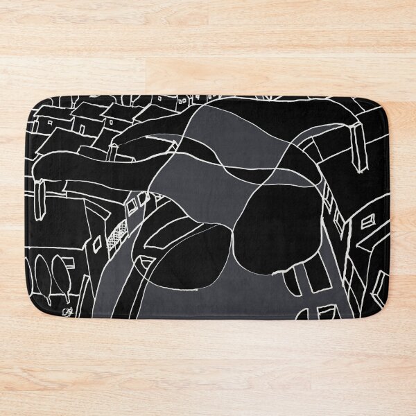 Item preview, The Smoke from the Stoves floods the Village at Night designed and sold by Istvan Ocztos.