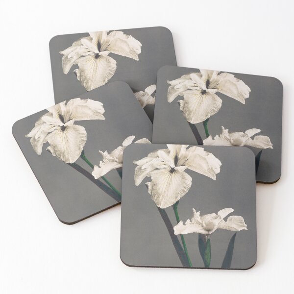Item preview, Retro Japanese Flower Iris (1896) by Kazumasa Ogawa designed and sold by Designedbysm.