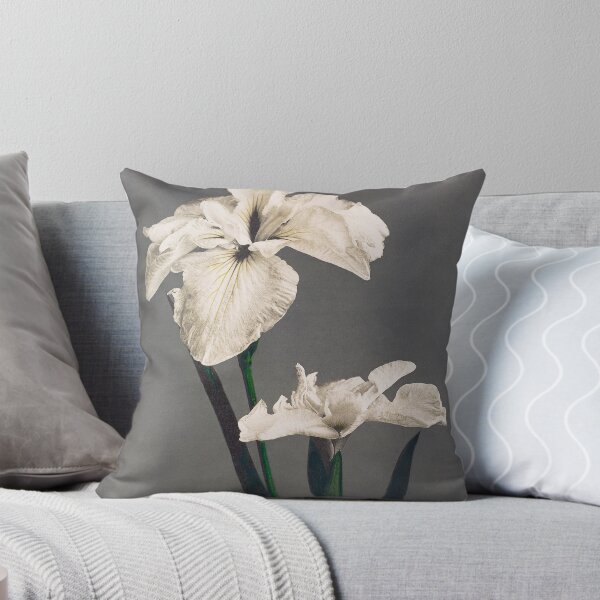 Item preview, Retro Japanese Flower Iris (1896) by Kazumasa Ogawa designed and sold by Designedbysm.