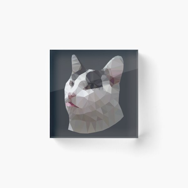 Item preview, Low Poly Majestic Blep  designed and sold by LowPolyGKDesign.