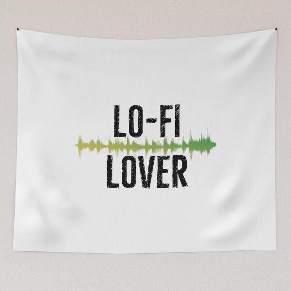 Item preview, Lo-Fi Lover Gift | Green Sound Wave designed and sold by DanLopesMerch.
