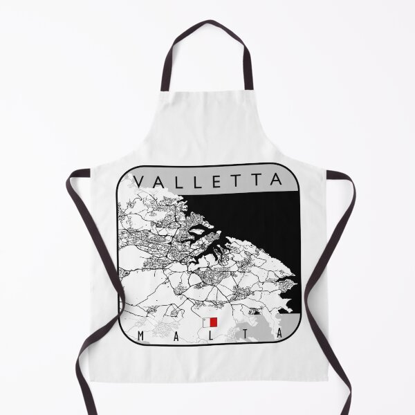 Item preview, VALLETTA MAP MALTA designed and sold by hatimelhag.