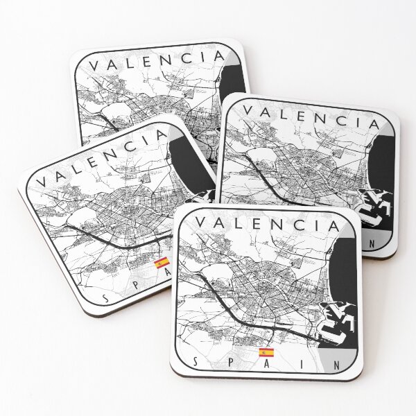 Item preview, VALENCIA MAP SPAIN designed and sold by hatimelhag.