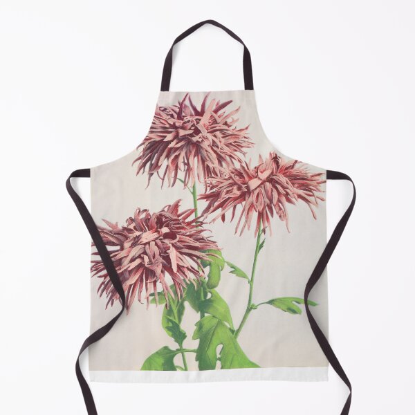 Item preview, Retro Japanese Flower Three Pink Chrysanthemums (1896) by Ogawa Kazumasa designed and sold by Designedbysm.