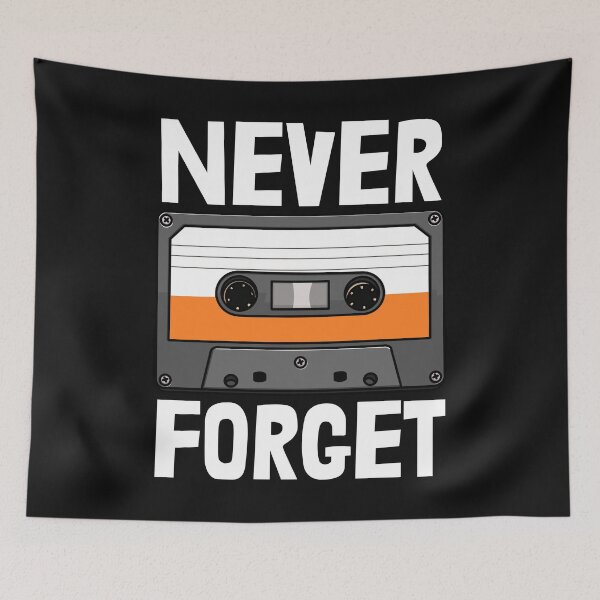 Item preview, Never Forget Cassette designed and sold by Bendthetrend.