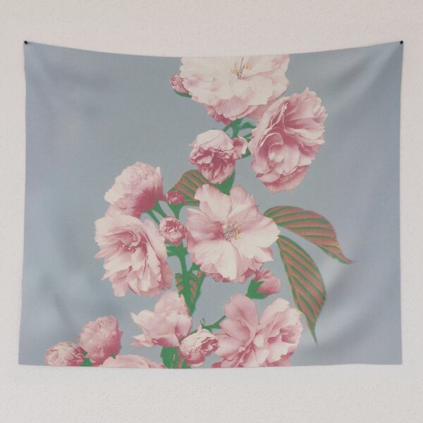 Item preview, Retro Japanese Flower Cherry Blossom (1887–1897) by Ogawa Kazumasa designed and sold by Designedbysm.