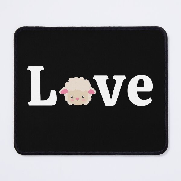 Item preview, Love Lamb, I love Sheep, white text designed and sold by JRice66.
