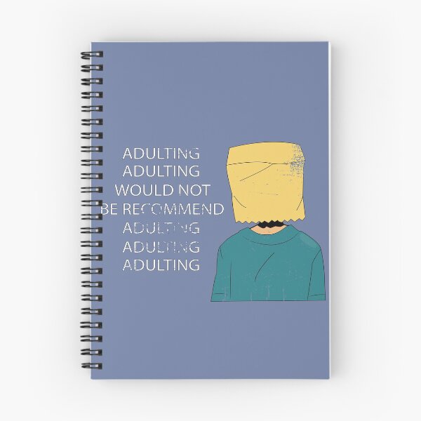 Item preview, Adulting would not be recommend  designed and sold by youssef9912.