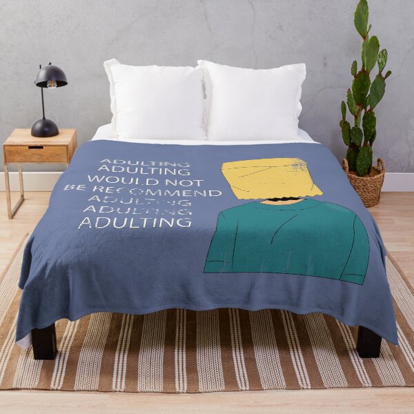 Item preview, Adulting would not be recommend  designed and sold by youssef9912.