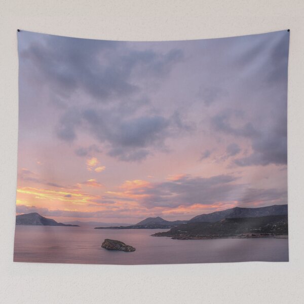Item preview, Sunset at Cape Sounion, Athens, Greece designed and sold by aleyna22.