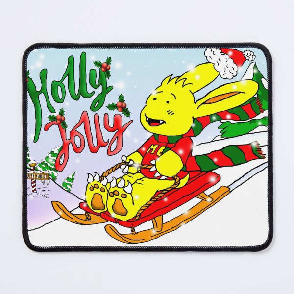 Item preview, Emmie Sledding at the North Pole Holly Jolly designed and sold by FictiveArt.
