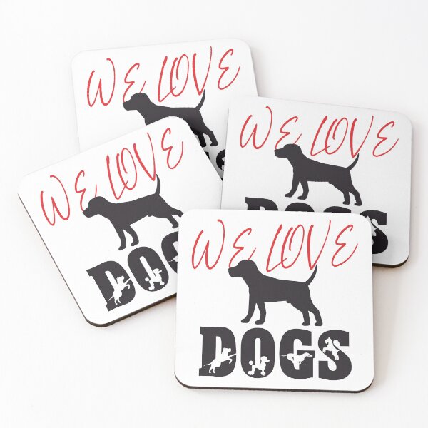 Item preview, We love dogs designed and sold by MakisRIZOS.