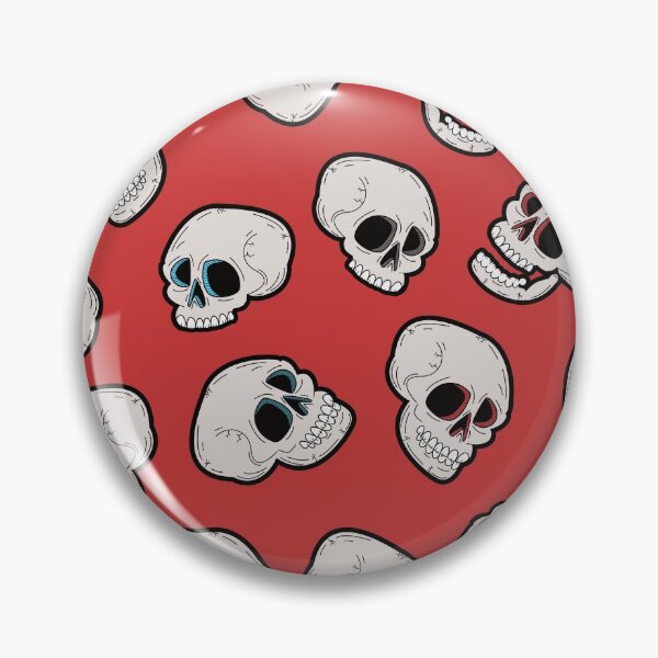 Item preview, Skulls on Red designed and sold by Rich Hague.