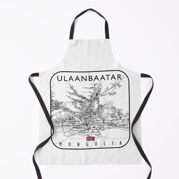 Item preview, ULAANBAATAR MAP MONGOLIA designed and sold by hatimelhag.