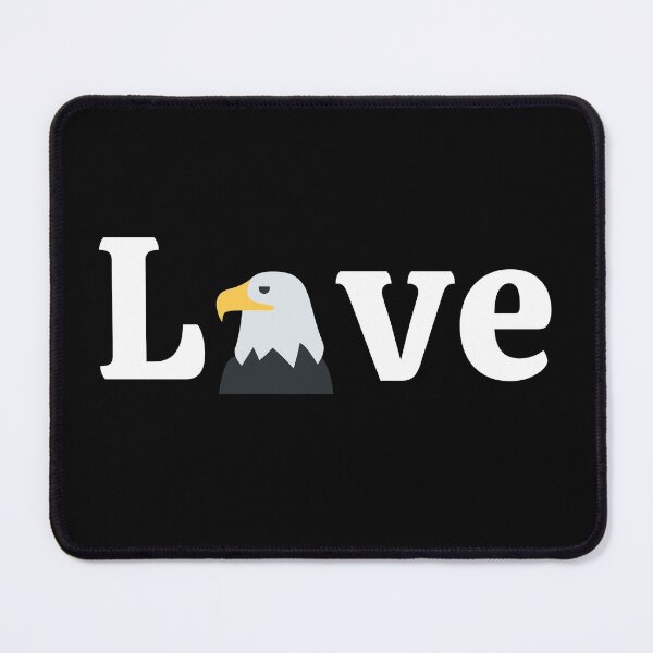 Item preview, Love Eagle, I love Eagles, white text designed and sold by JRice66.