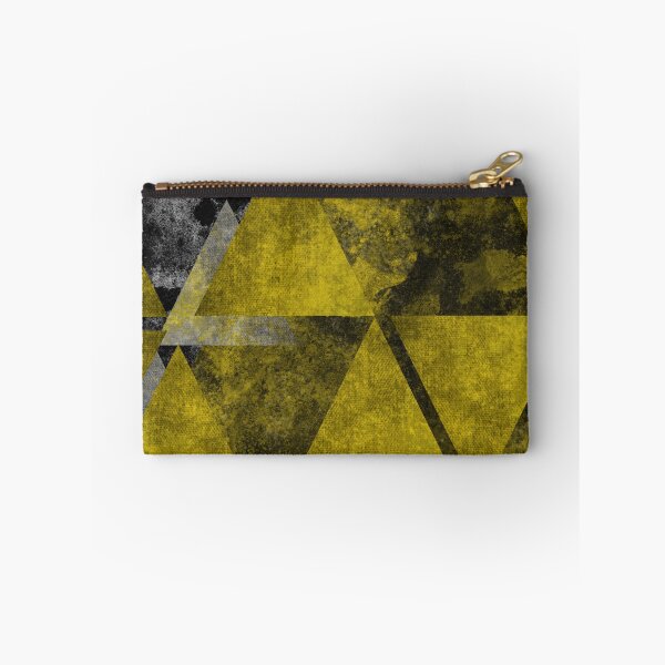 Item preview, Abstract Geometric Yellow and Grey Composition designed and sold by PixelWoosh.