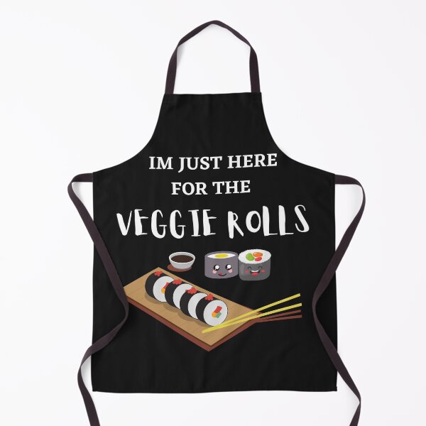 Item preview, Im just here for the veggie rolls designed and sold by Dreamingnewfie.