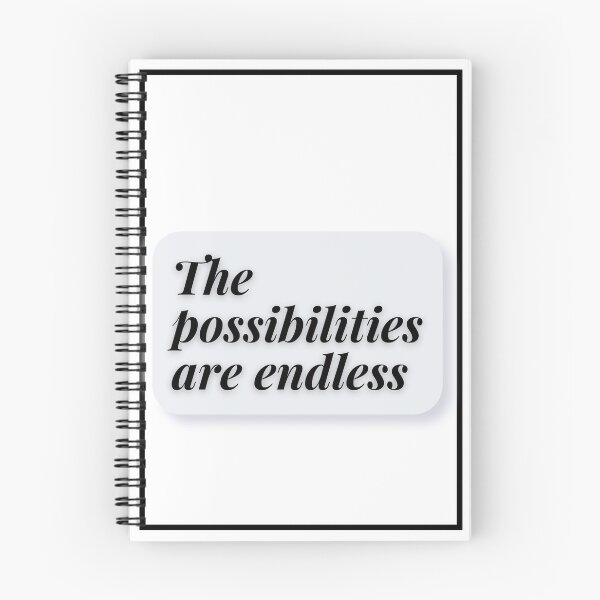 Item preview, The possibilities are endless designed and sold by QuoteBoxx.