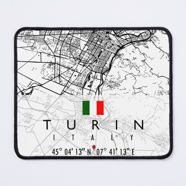 Item preview, TURIN MAP ITALY designed and sold by hatimelhag.