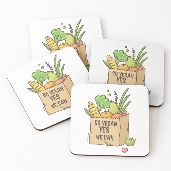 Item preview, Go vegan yes we can designed and sold by damithez.
