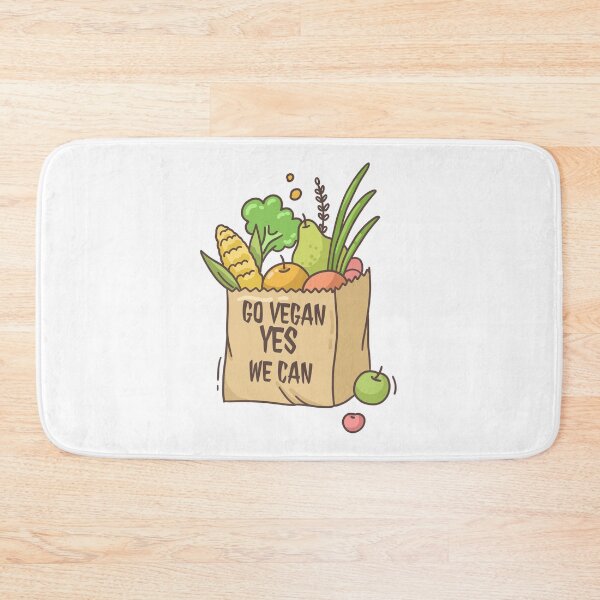 Item preview, Go vegan yes we can designed and sold by damithez.